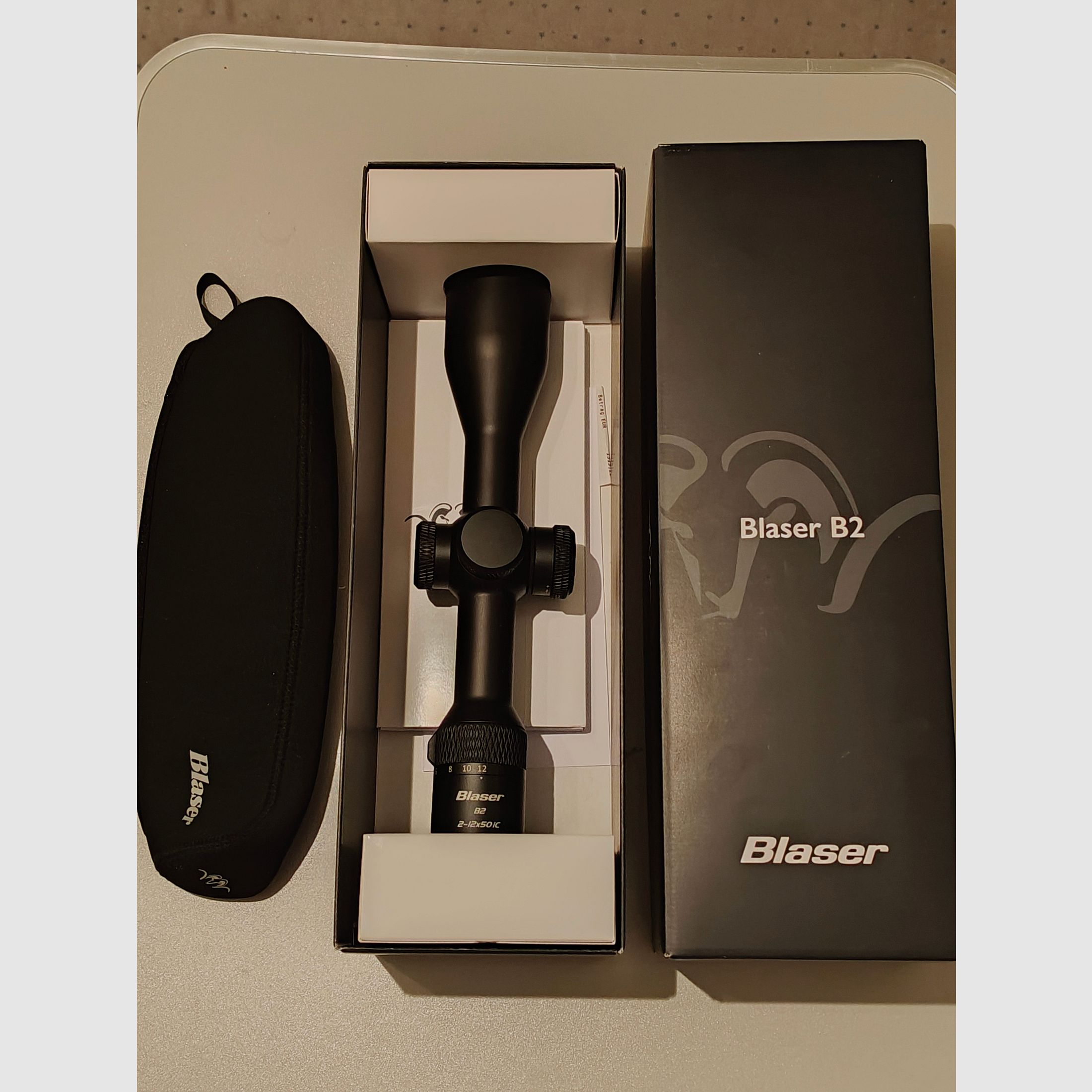 Blaser B2 2-12x50 ic S LEZEN