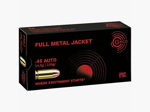 Geco Geco .45 ACP 230 grs FMJ RK