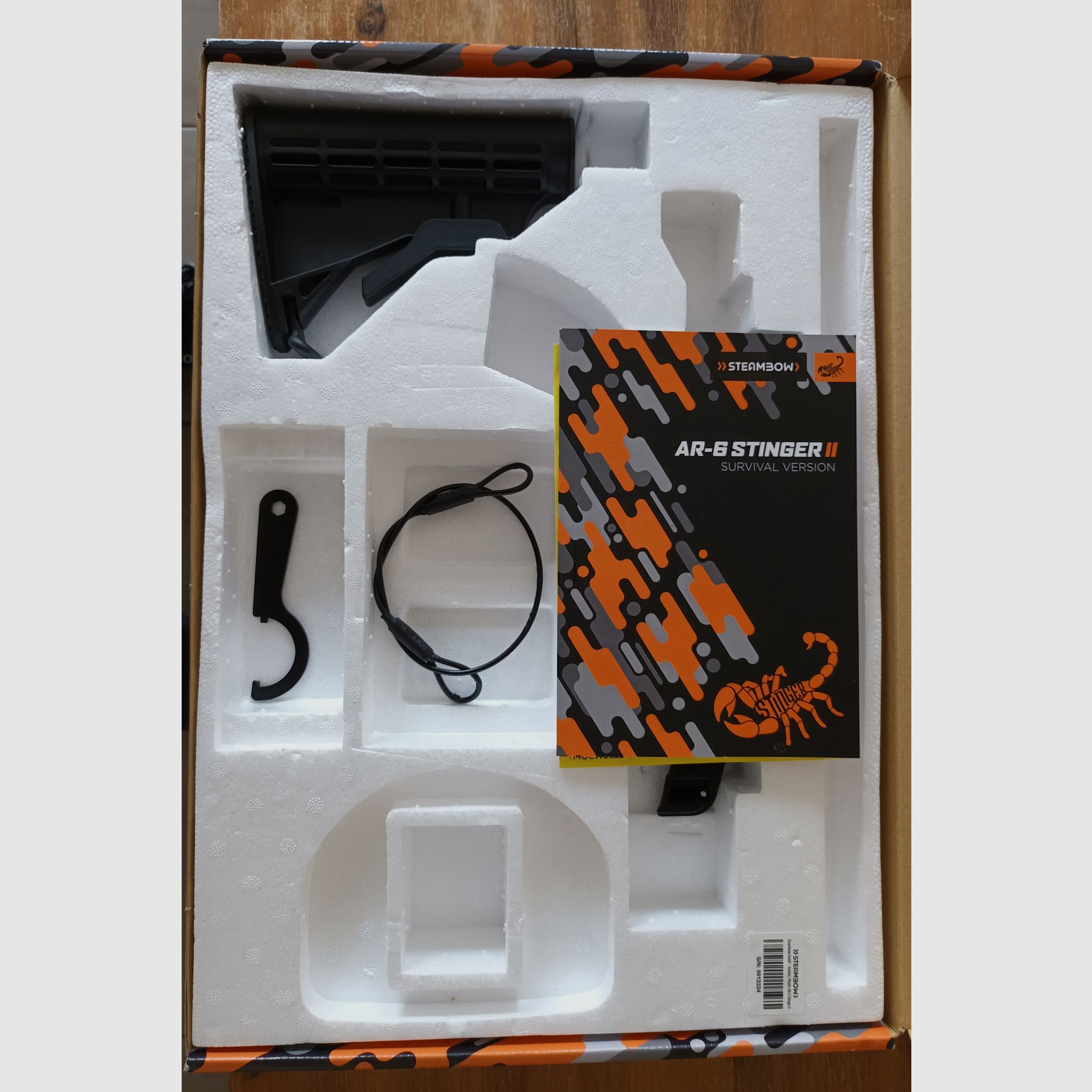 Steambow AR-6 Stinger 2 Survival Crossbow + Accessories