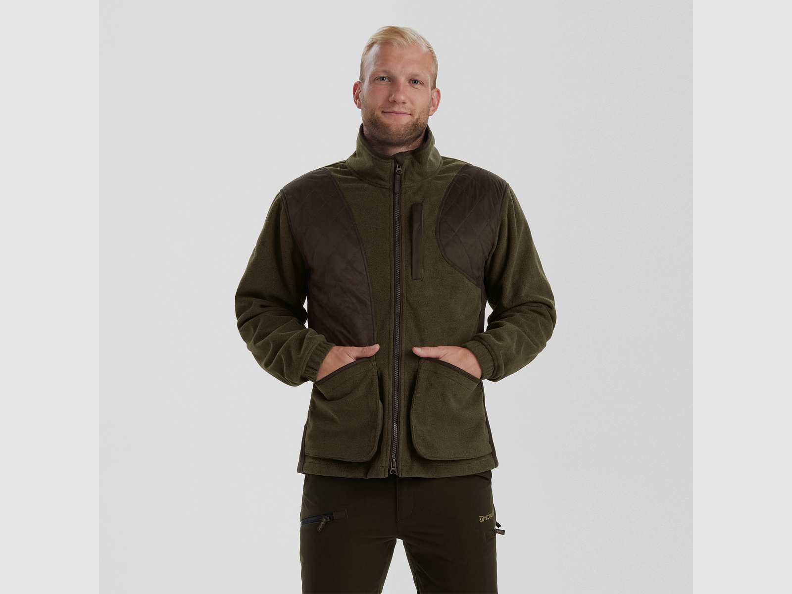 Gamekeeper Shooting Jacke - Graphite Green Melange – Größe: L