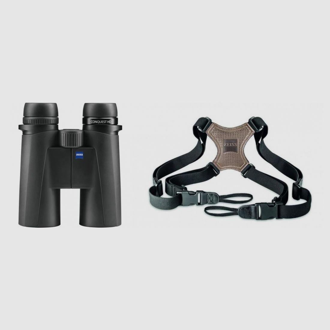 Zeiss ZEISS Conquest 10x42 HD + Zeiss cintura comfortabile a croce