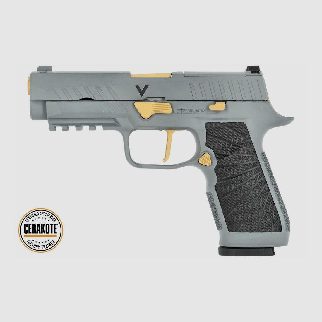 Airsoft-Replikat GBB Stark Arms SA320 Grau - Realistischer Blowback - Hohe Präzision - Für Spiel und Training, Bild 3 von 5