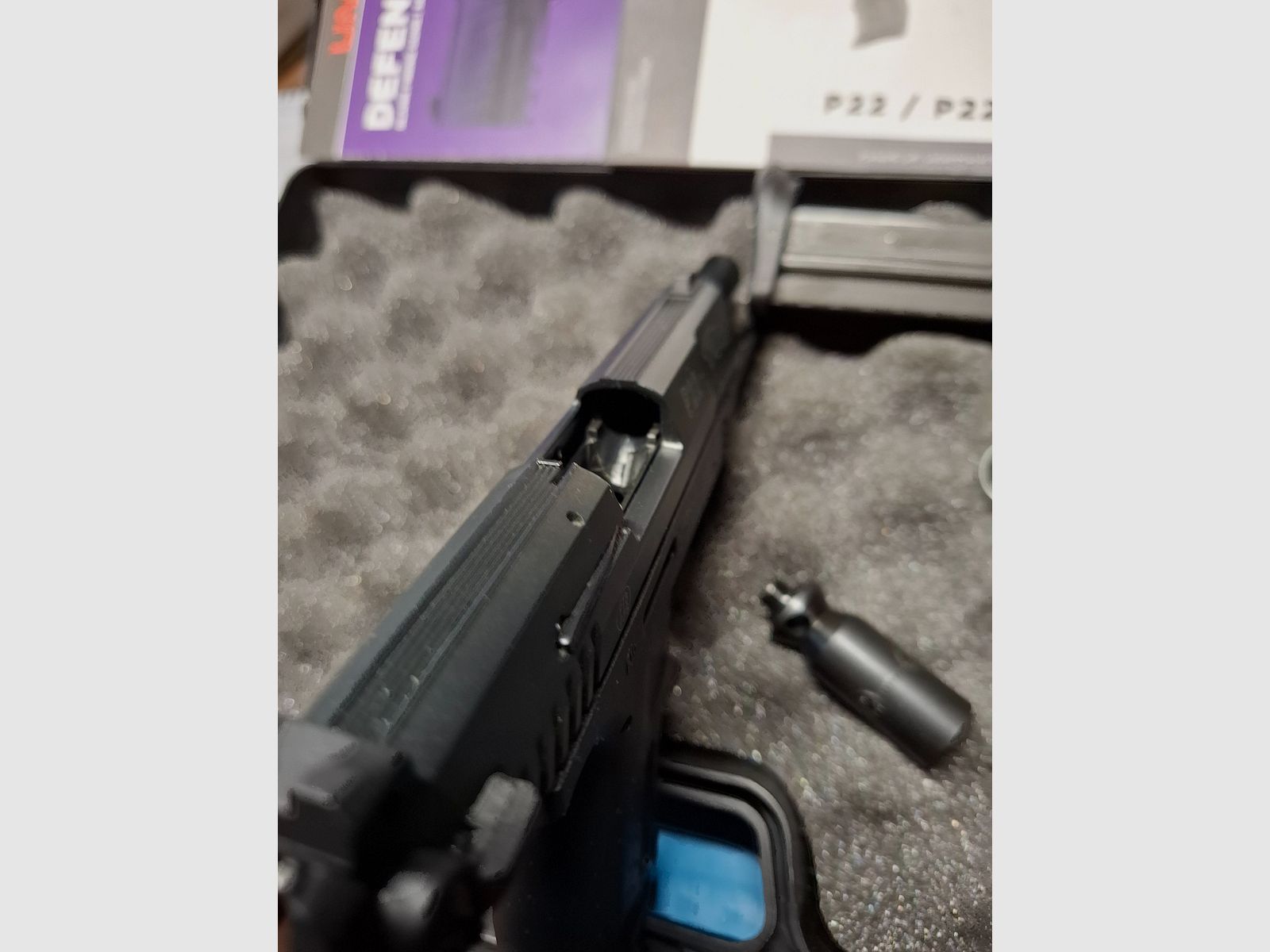 Walther P22 9mm P.A.K. PTB 778 "like new, zdjęcie 4 z 5