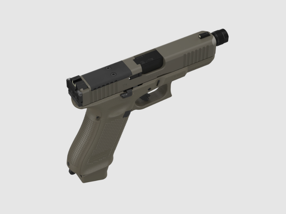 Glock 45 MOS GW Hunter Edition FS Pistolet 9mm Luger, image 4 sur 6