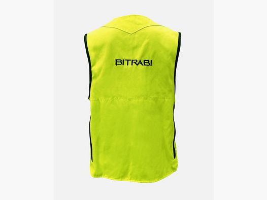 BITRABI GILET BTB COMPÉTITION JAUNE FLUO