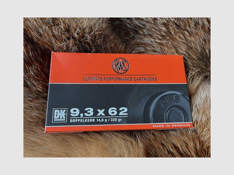 RWS 9,3x62 DK 14,6g/225gr. - 40 Stk