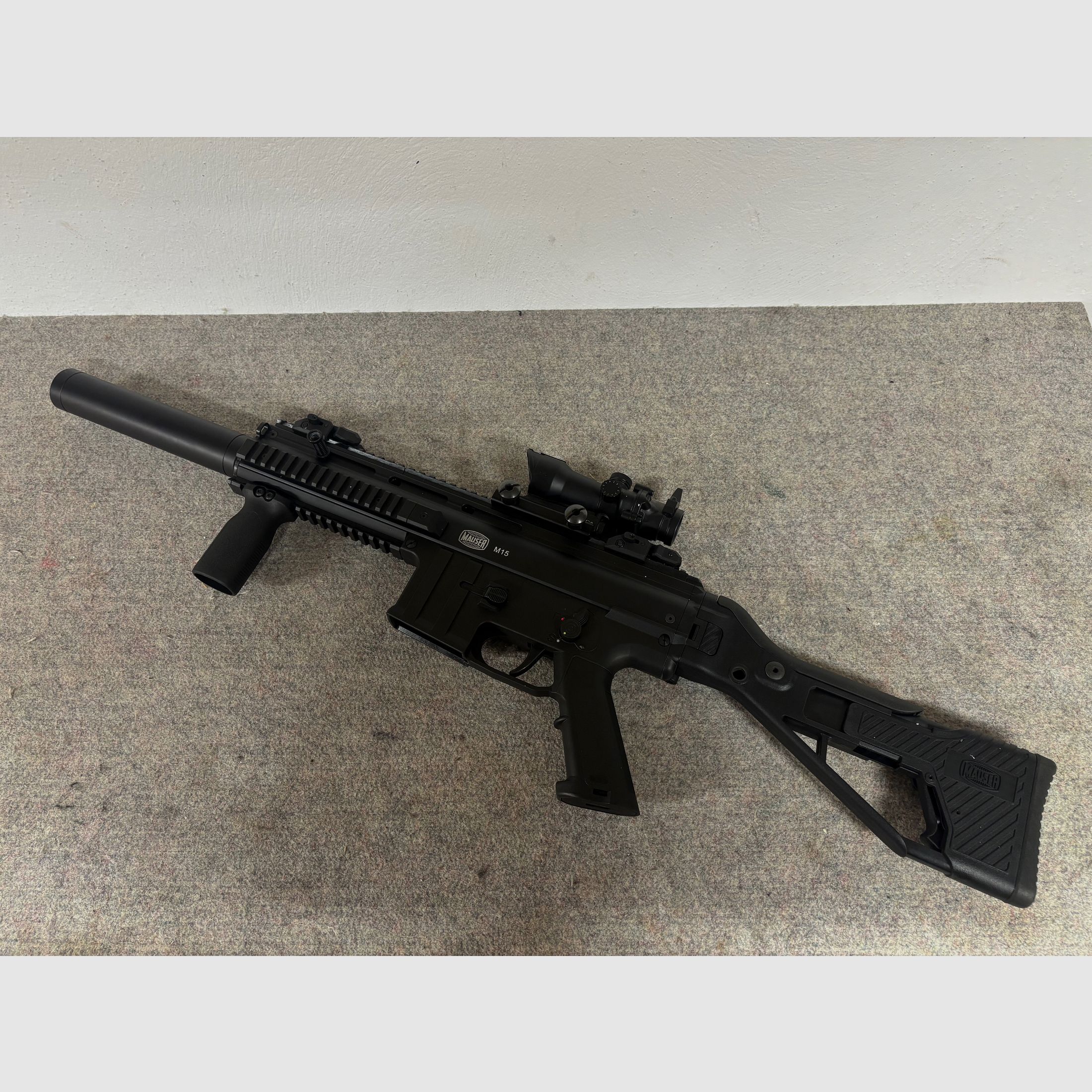 Mauser M15 SD semi-automatic rifle 22lr