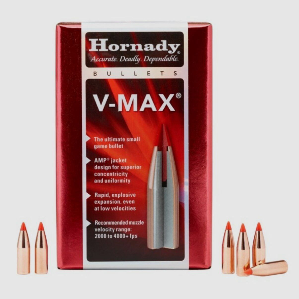 Hornady V-MAX .224 60 gr | Varmint bullet #22281