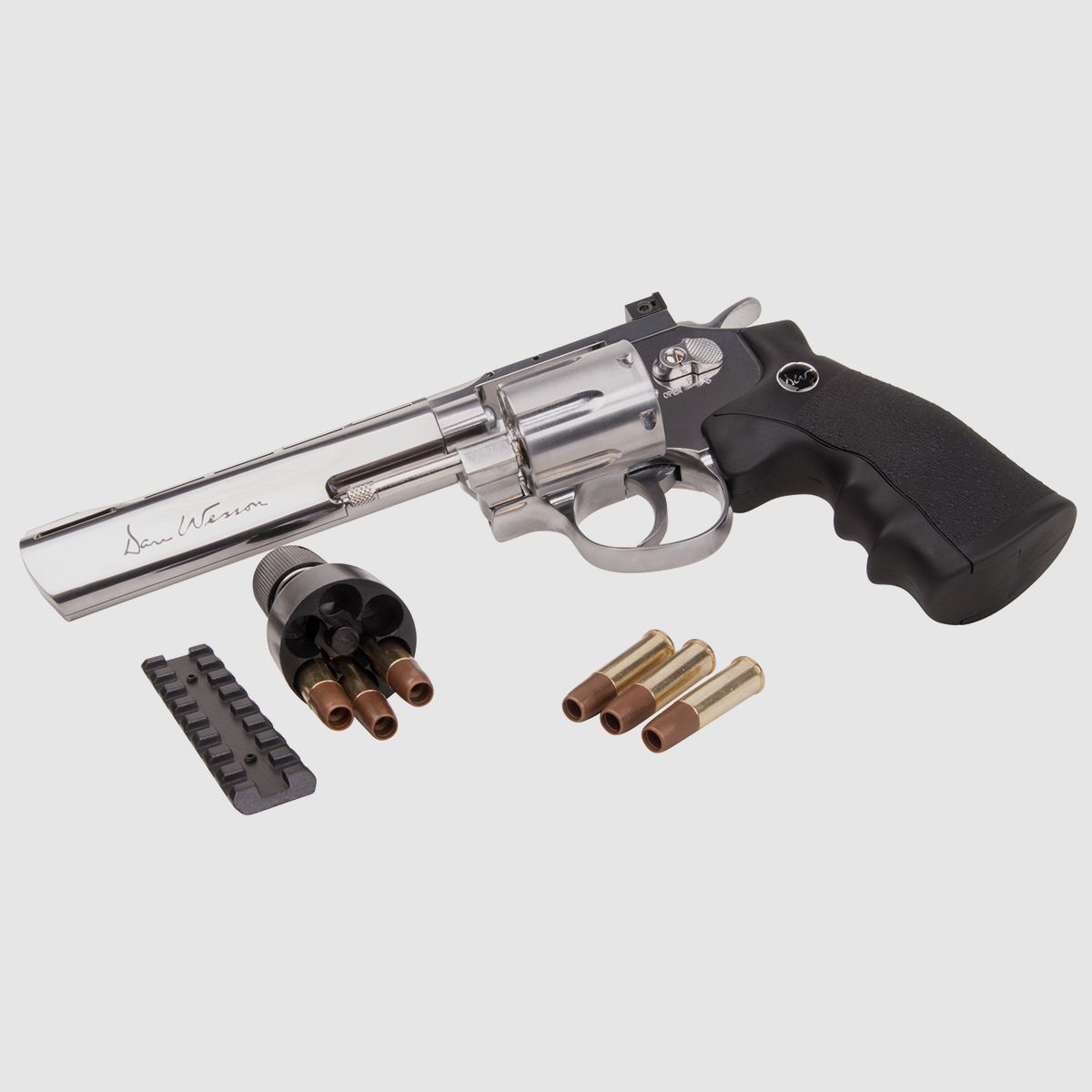Dan Wesson 6'' Silber 6mm - Airsoft Co2 Non BlowBack, Bild 9 von 9