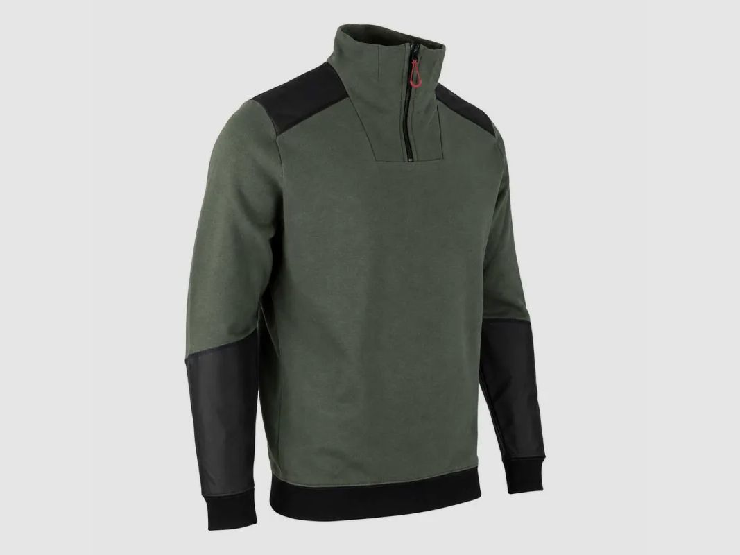 Sweatshirt für Herren Barbade kaki von M bis 3XL, Bild 2 von 10