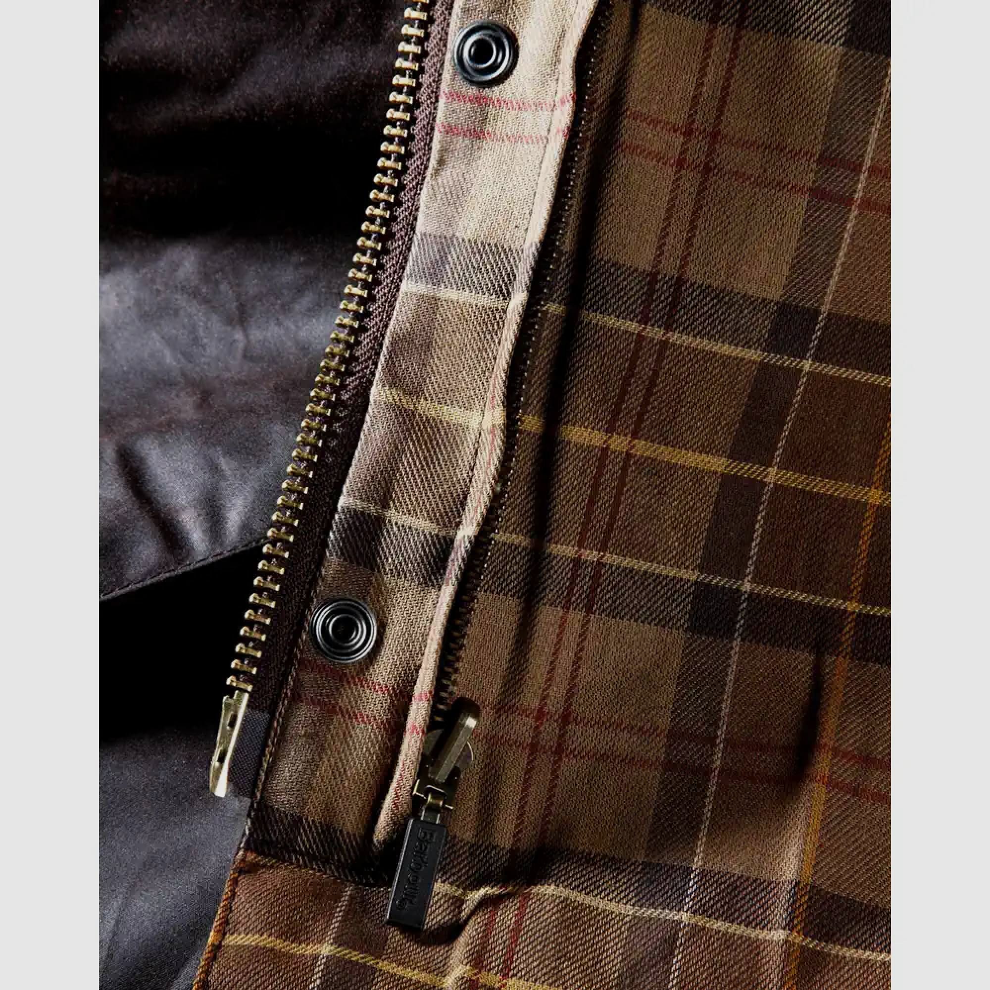 Barbour Wachsjacke Beaufort, Farbe Rustic Braun