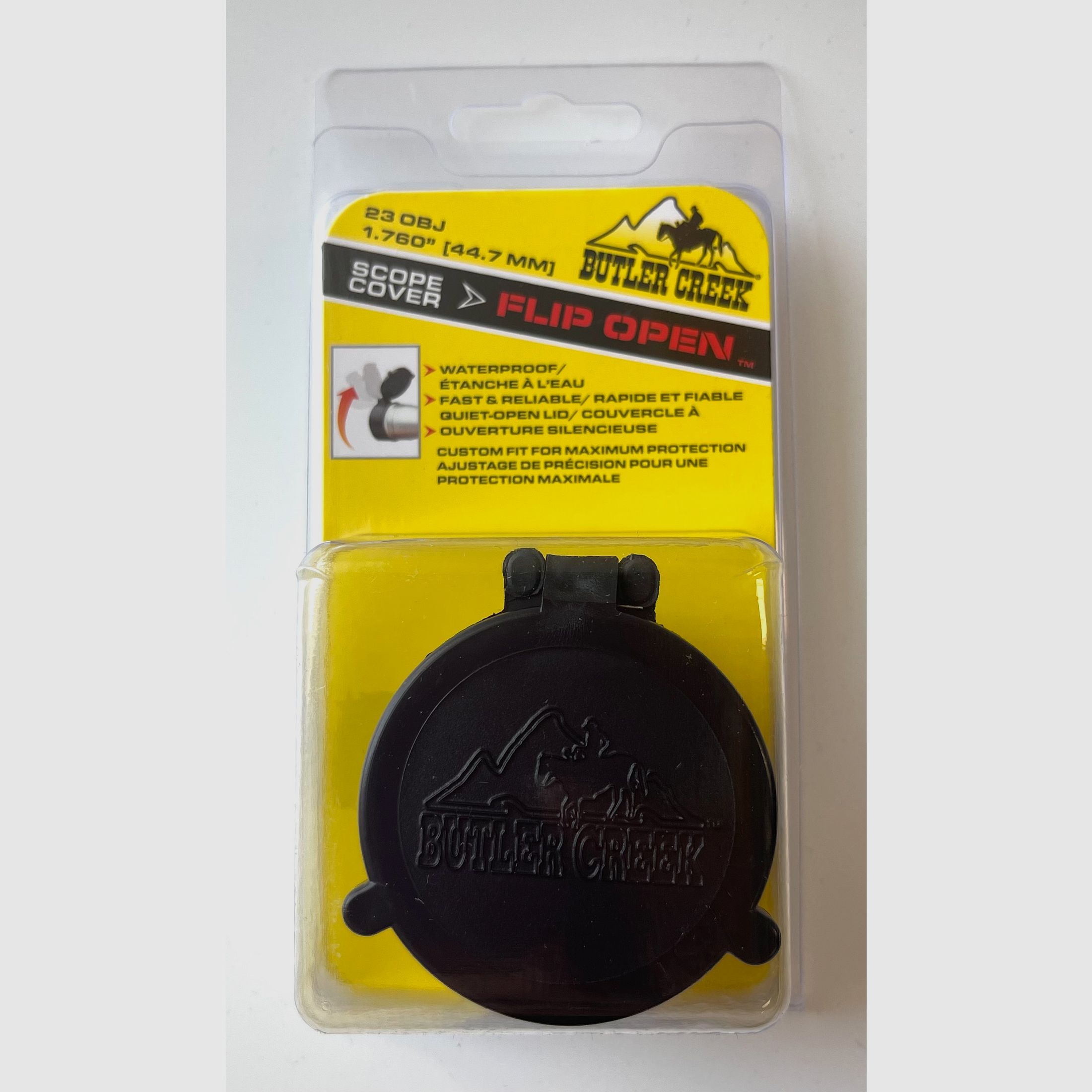 Butler Creek 30230 Flip Open Obiettivi Copriobiettivo 23 OBJ 44,7mm