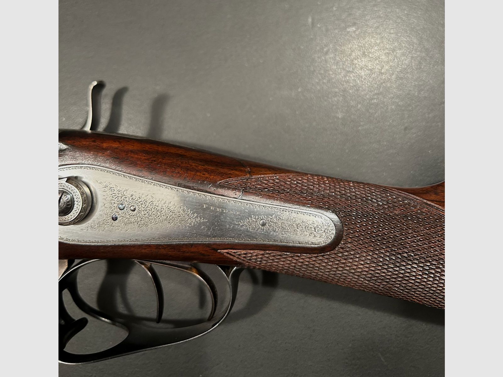 Purdey & Son double-barrel shotgun 12/65 - historical hunting weapon