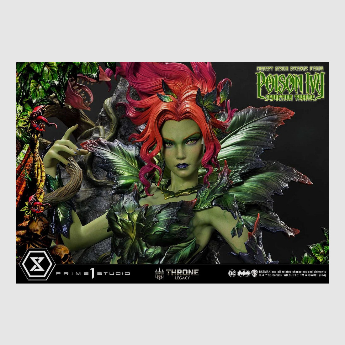 DC Comics Throne Legacy Collection Statue 1/4 Batman Poison Ivy Seduction Throne 55 cm | 43061