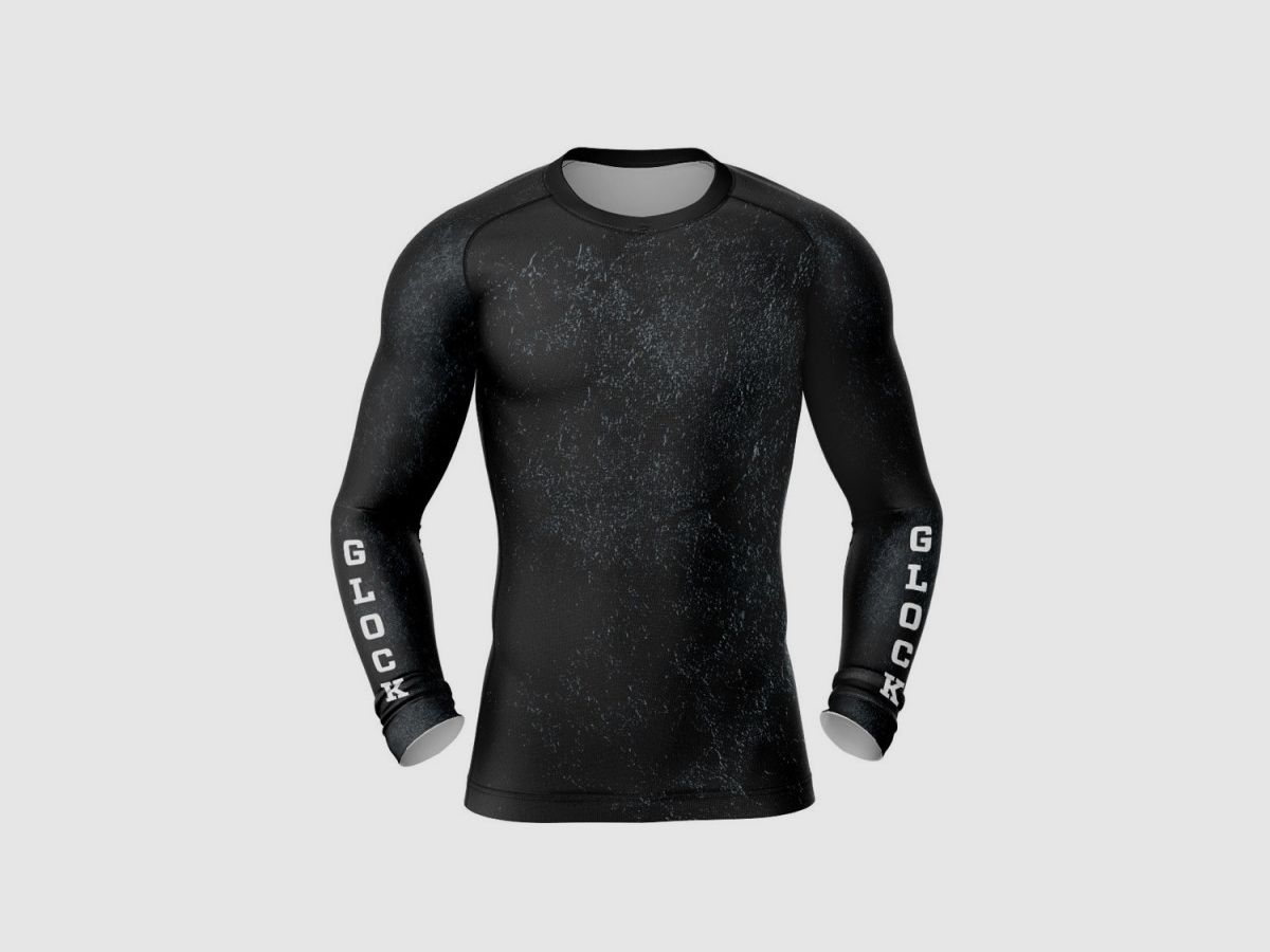 DED GLOCK Competition Long Sleeve Compression T-shirt Dark, size: 9XL, Clothes type: Regular (Men), image 1 of 3