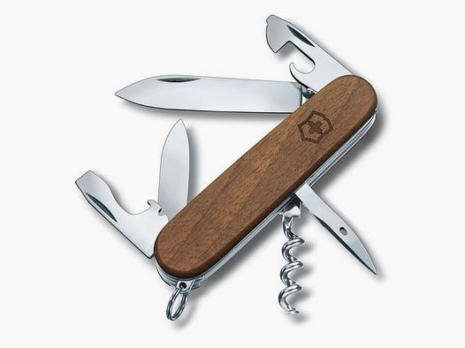 Victorinox Spartan Wood 91mm Cuchillo Plegable de Nogal