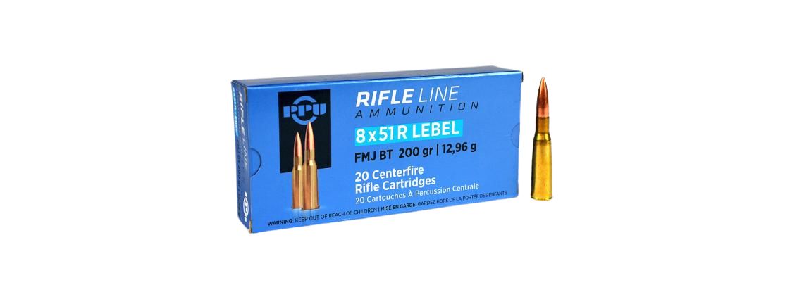 Prvi Partizan PPU 8 x 51 R Lebel Vollmantel 200grs 20 Schuss
