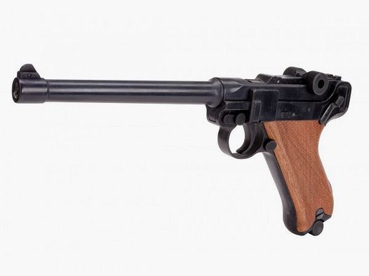 ME Mod. P 04 Deko, schwarz, Holzgriff