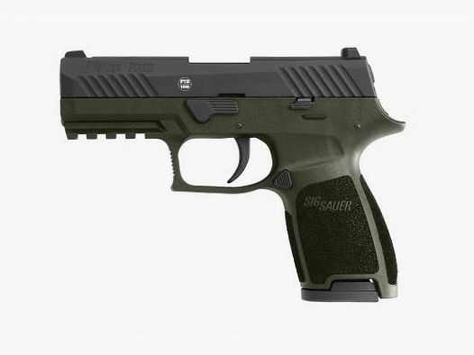 SIG Sauer P320 OD Green 9mm P.A.K. - Gas Signal Schreckschusspistole