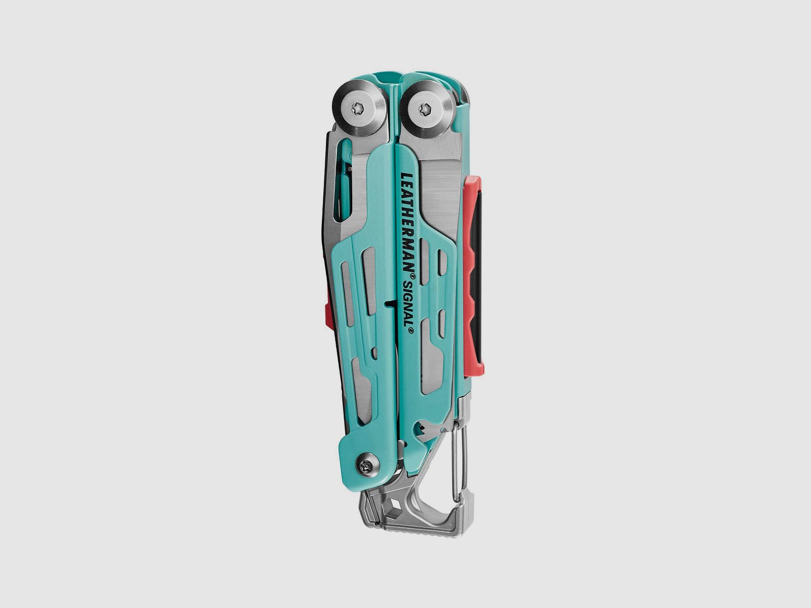 Leatherman SIGNAL Aqua Stainless, Molle Holster, Schwarz, L