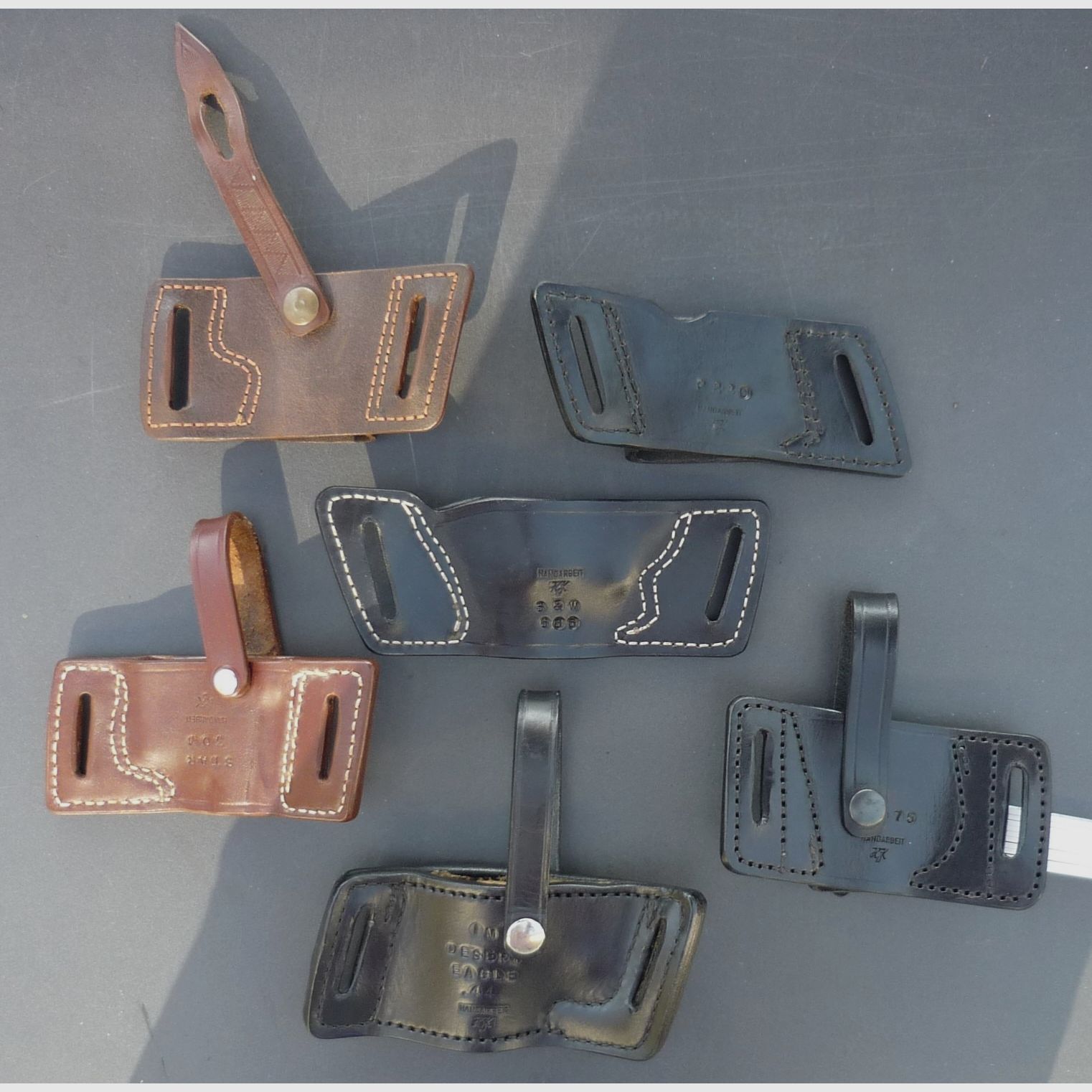HKDesign Holster Art. Nr.006 Yaqui Holster  Für: P220, Colt, Star 30 M, CZ 75, S&W 686, Desert Eagle "44 