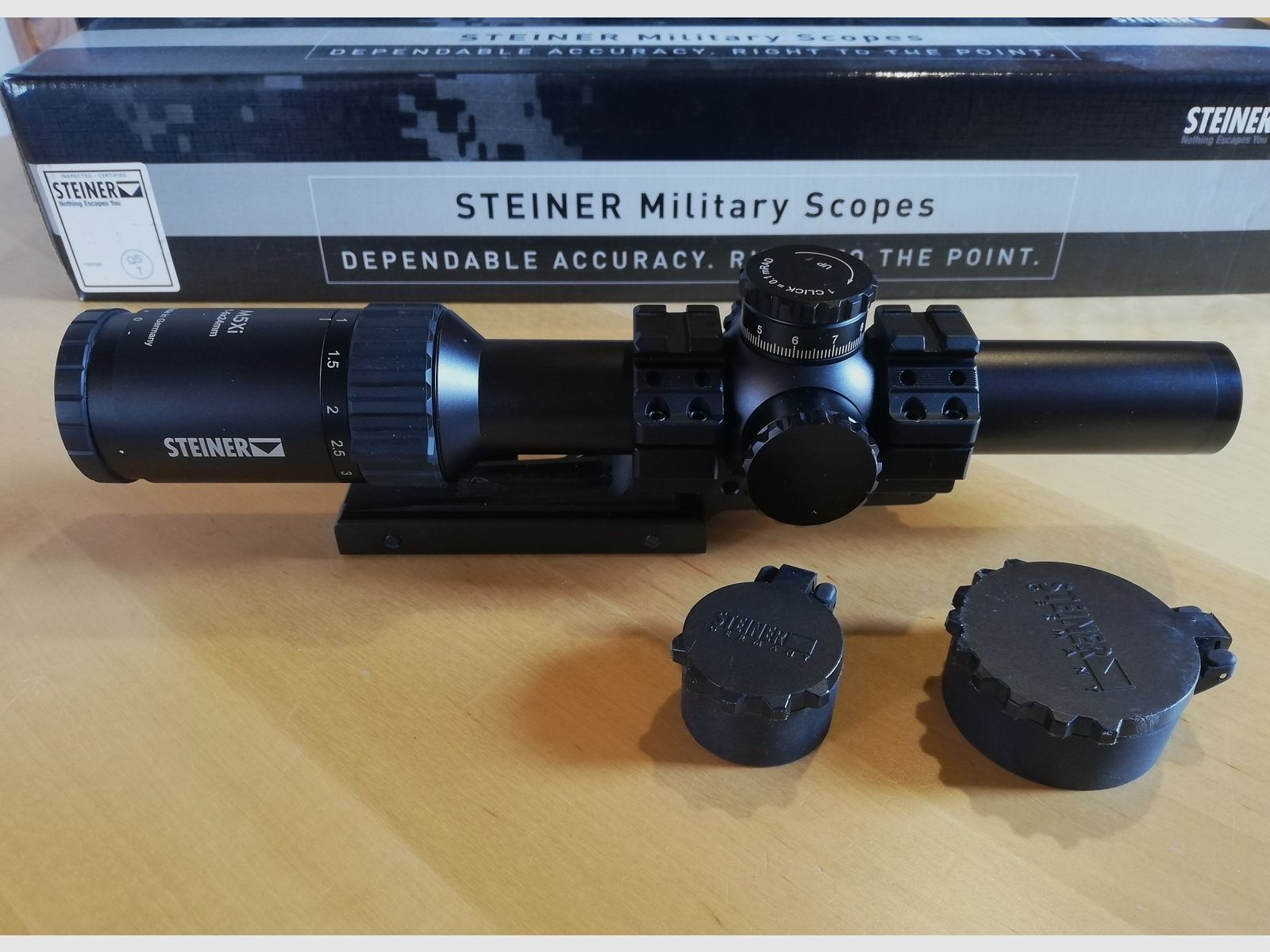 Steiner Shortdot M5Xi 1-5x24 plus Montage 