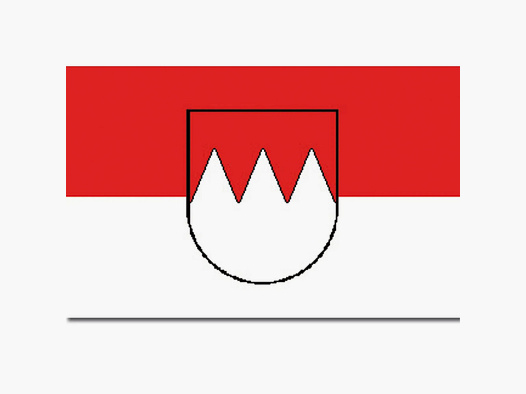 Diverse Flagge Franken