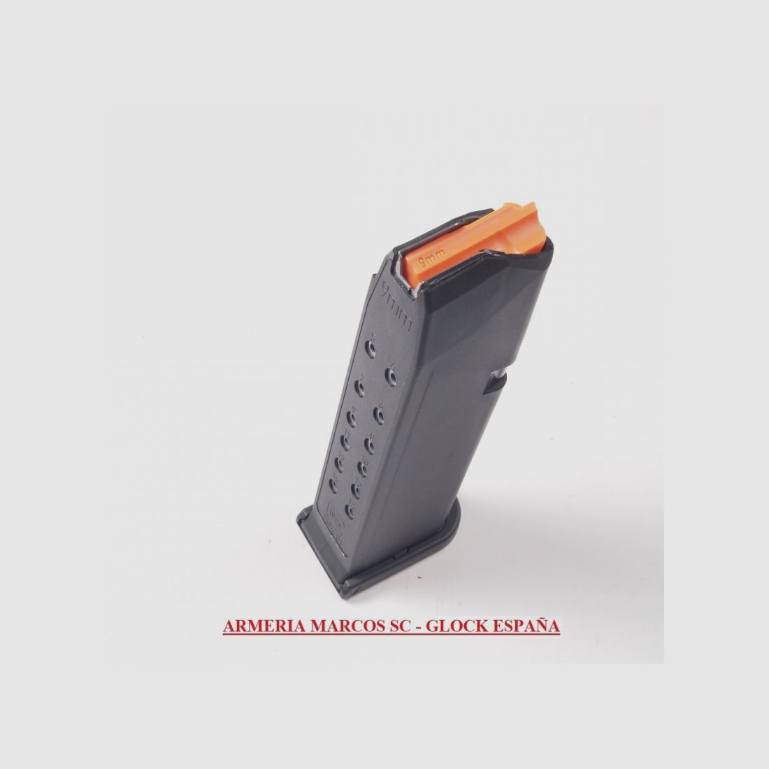 Magazin Glock 19 9x19 orange 15 Schuss., Bild 2 von 3