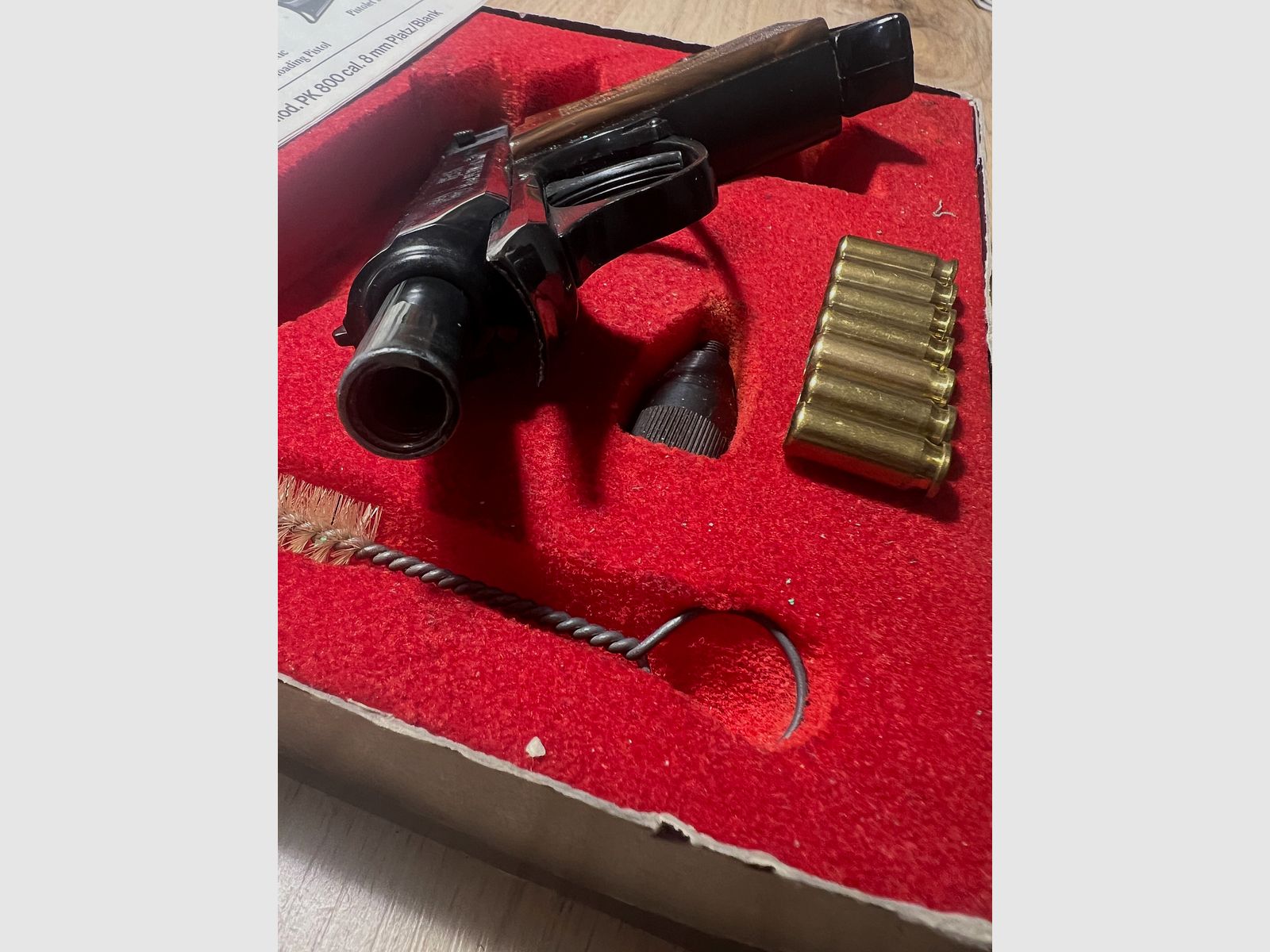 RECK PK 800, PTB 169/2, Fullset.