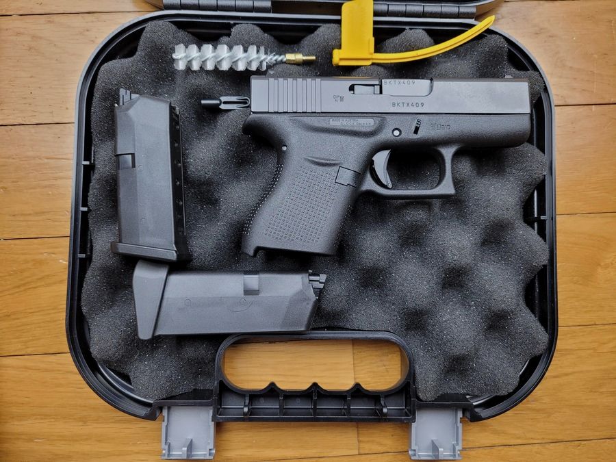 Pistole Glock 43 – Gen 4 – 2 Magazine – Originalverpackung – 155 Schüsse auf dem Zähler! – Neu!, Bild 4 von 4