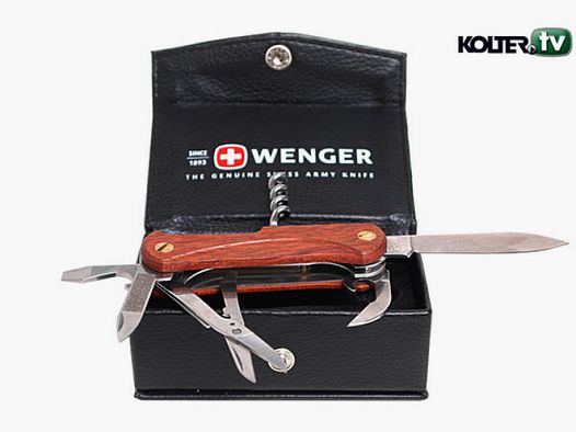 Scyzoryk WENGER Wood 03 z etui