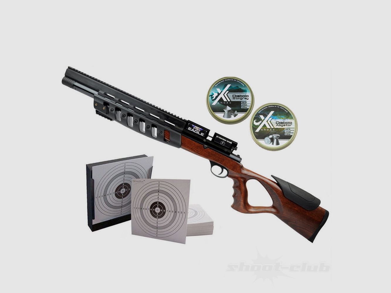First Strike First Strike Eagle 200bar 4,5mm Diabolo Set di trappole per proiettili