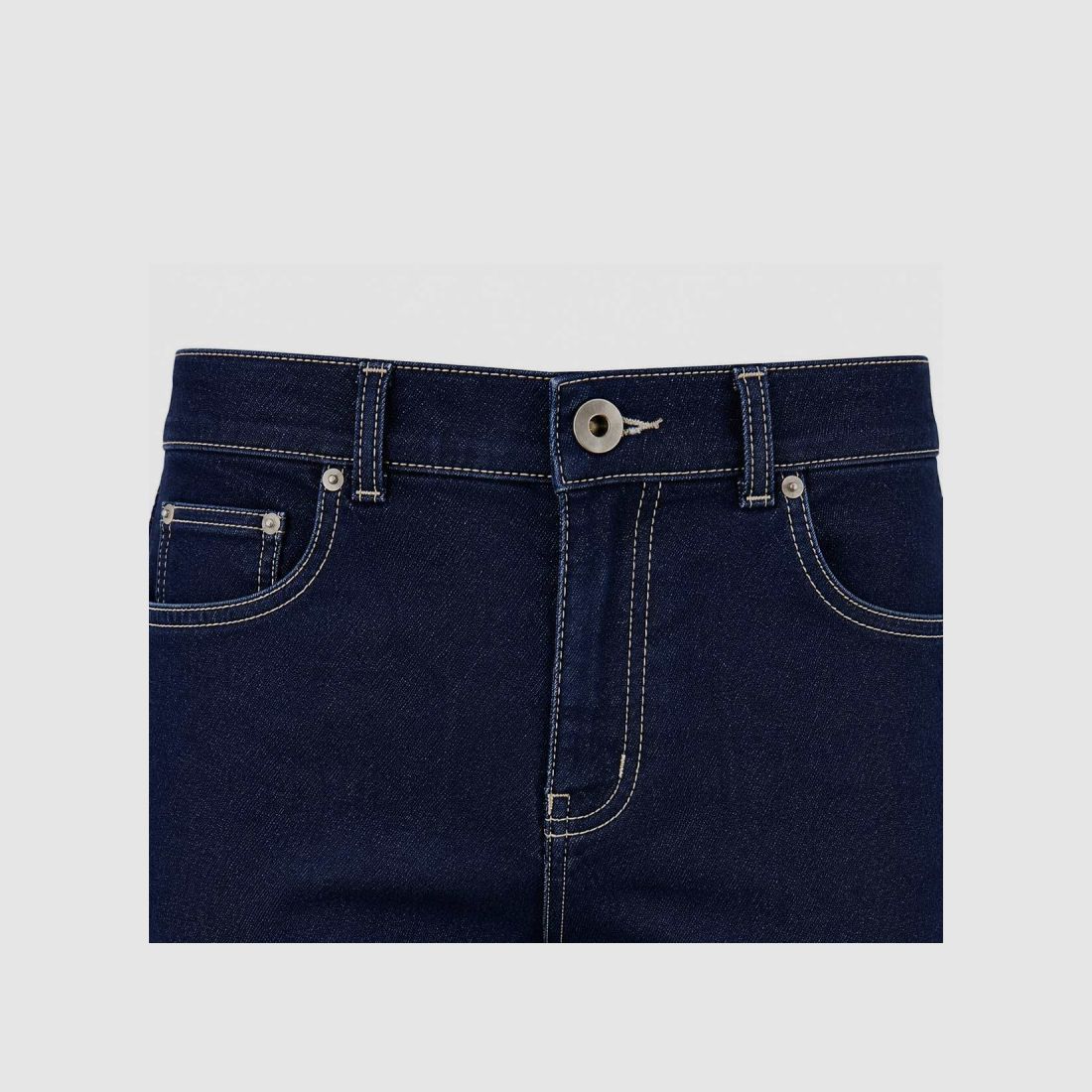 Jeans blu scuro elasticizzati - Taglie 40 a 54, immagine 7 di 8