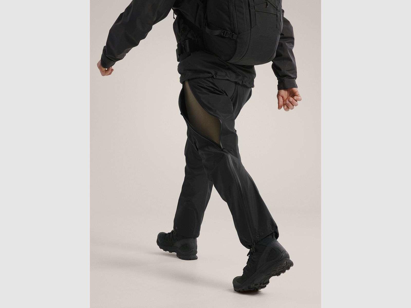 Arc'teryx Alpha Bib Pant LEAF Men's - Black, image 11 of 12