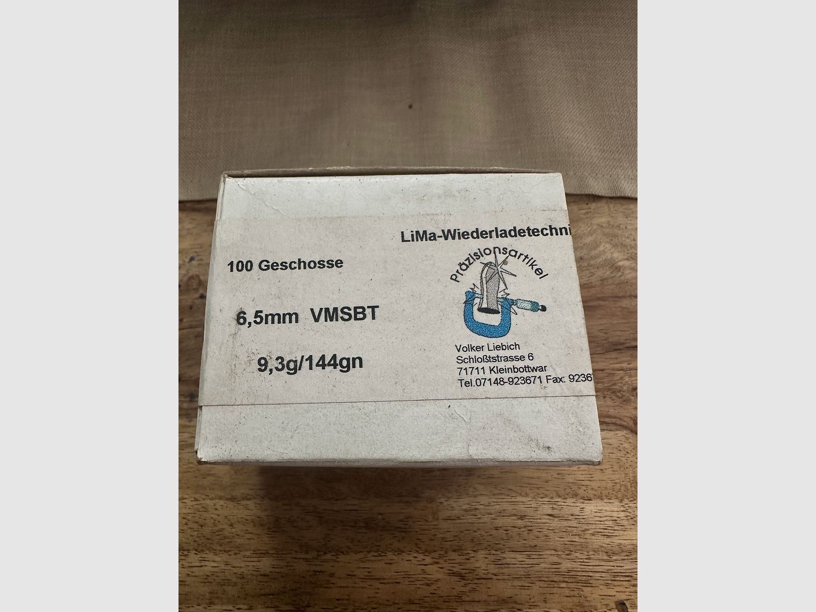 Geschosse 6,5mm 100Stück