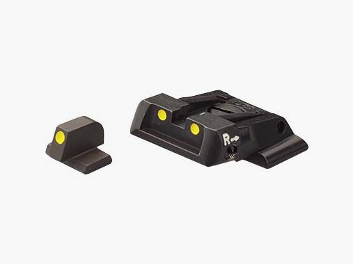 Zestaw celowników LPA Sights Luminova Mikrometervisier - SPL02SW
