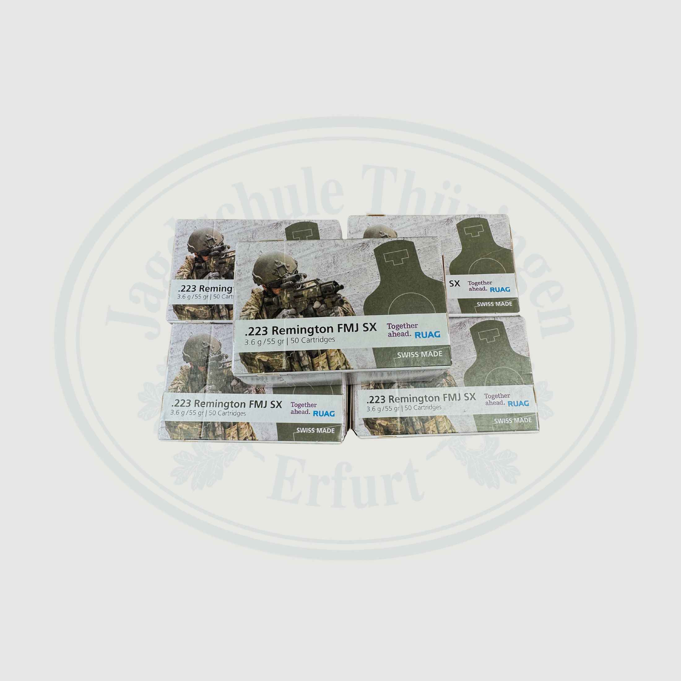 .223 Remington FMJ SV 3.6gr/55gr