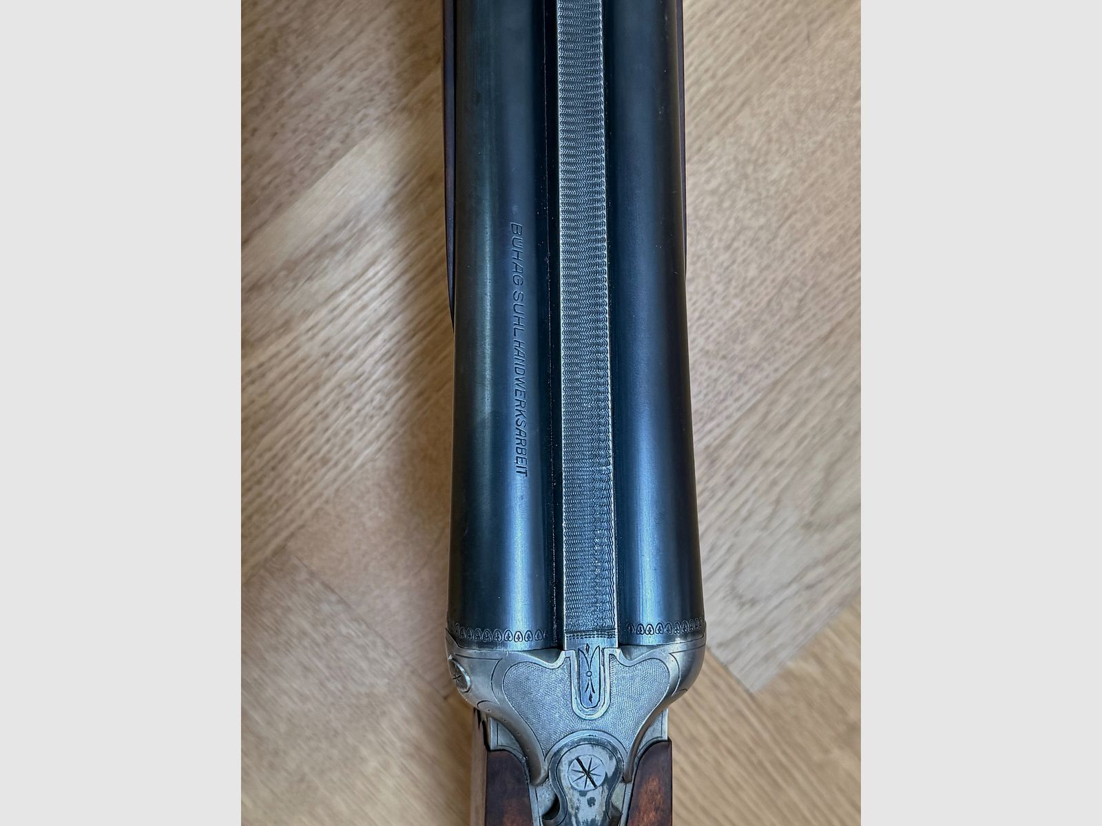 Escopeta doble Bühag Suhl 12/70