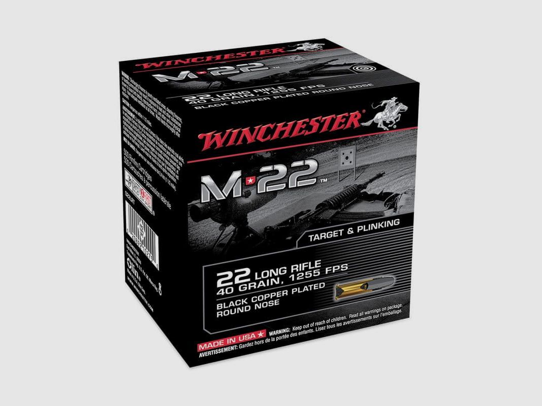 Winchester .22LR M22 40 gr. - 400 stuks.