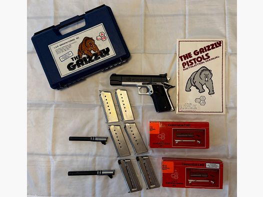 L.A.R. Grizzly Mark 1 Duotone 45 Winmag, Wechselsysteme 45 ACP, 357 Magnum