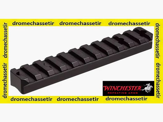 Raised Picatinny rail for Winchester 1300 and 1400 pump-action rifle and SXP