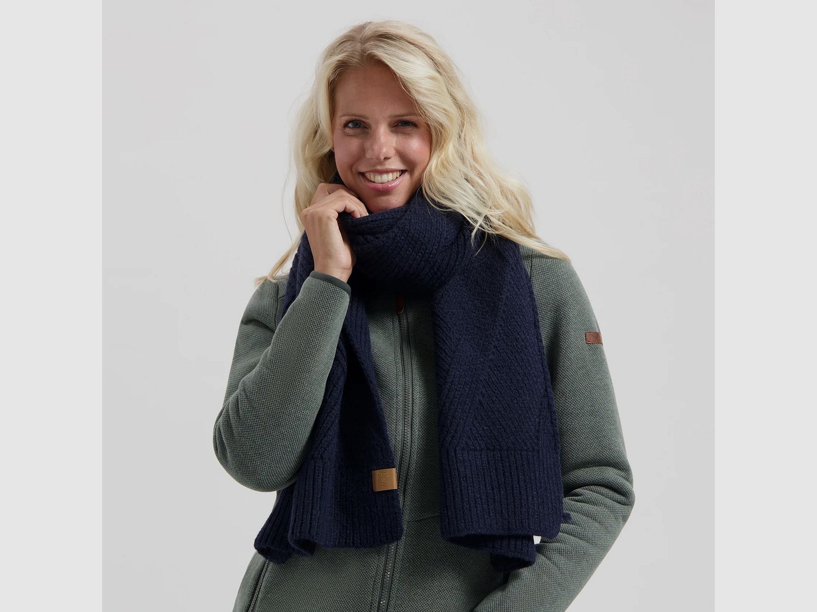 MGO Ebony Schal Damen - Navy, Bild 2 von 3