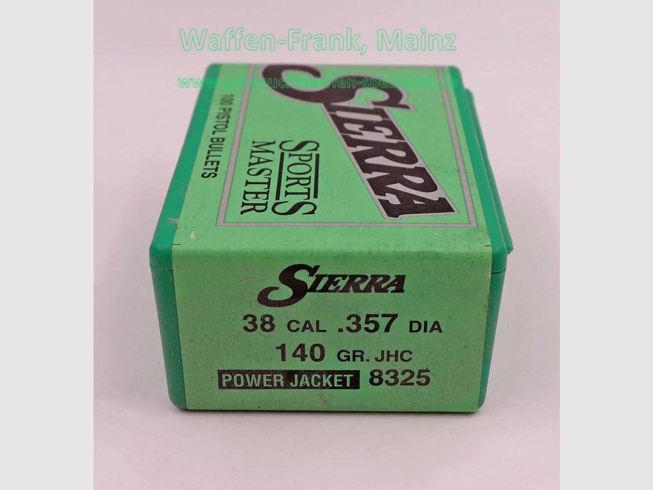 Sierra Bullets, Santa Fe FFW bullets .38 (.357)