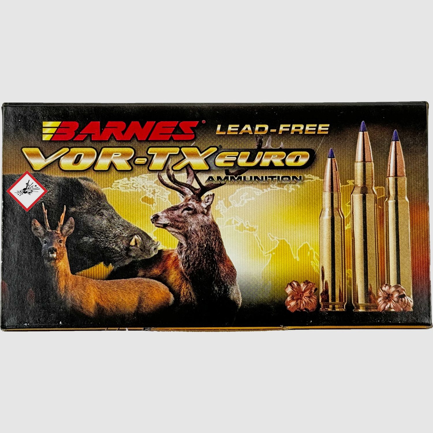 Barnes hunting cartridge VOR-TX EURO cal. .308 Win 168grs