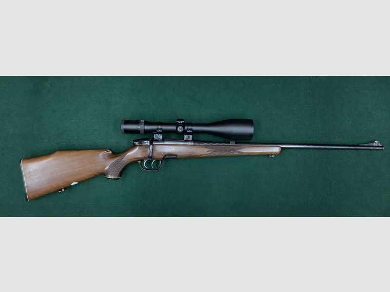 Repetierbüchse Steyr Mannlicher SL Kal .222Rem mit ZF ZEISS Diavari Z 3-12X56 Gebraucht