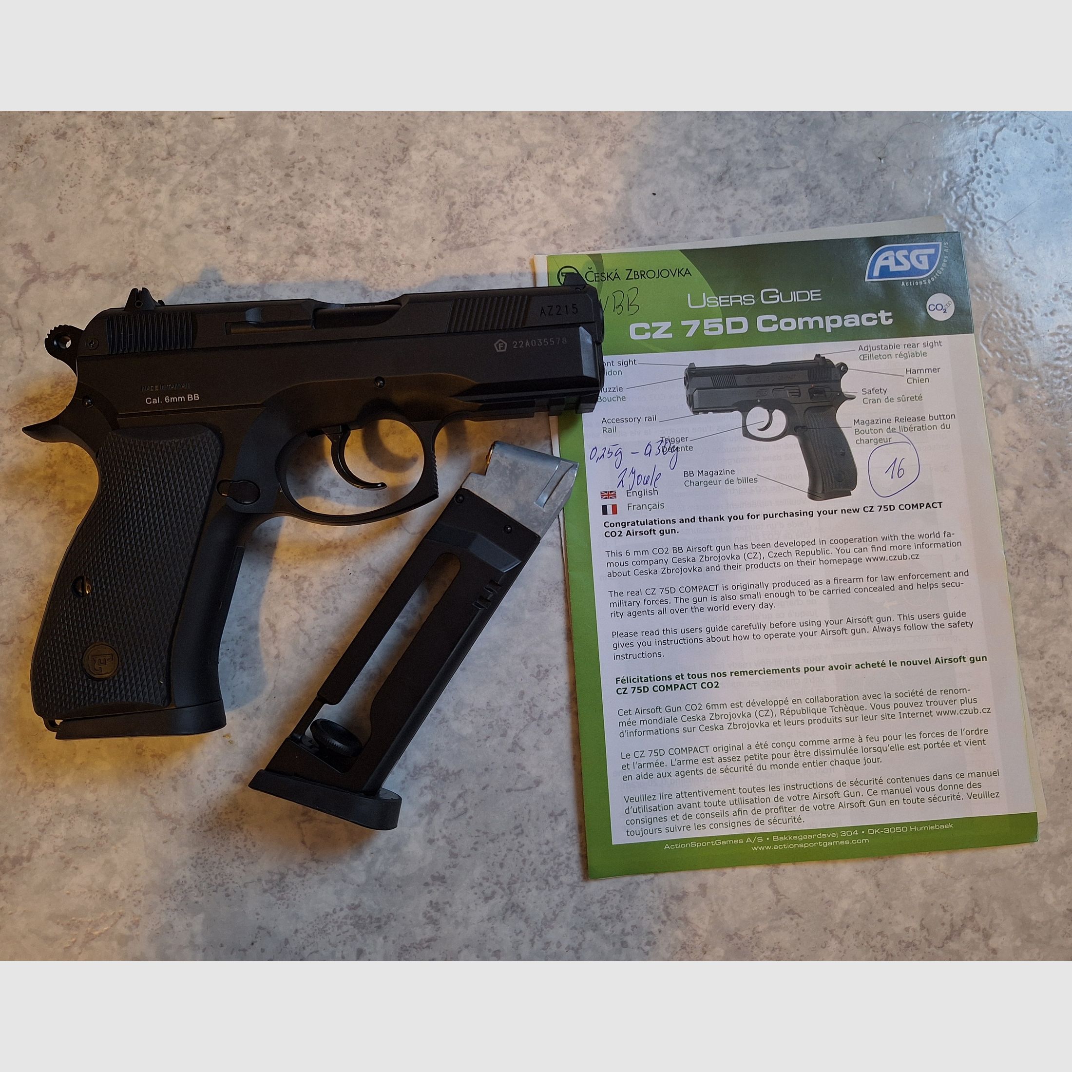 Airsoft Softair Pistolen Sammlung neuwertig (USP, P8, Desert Eagle)