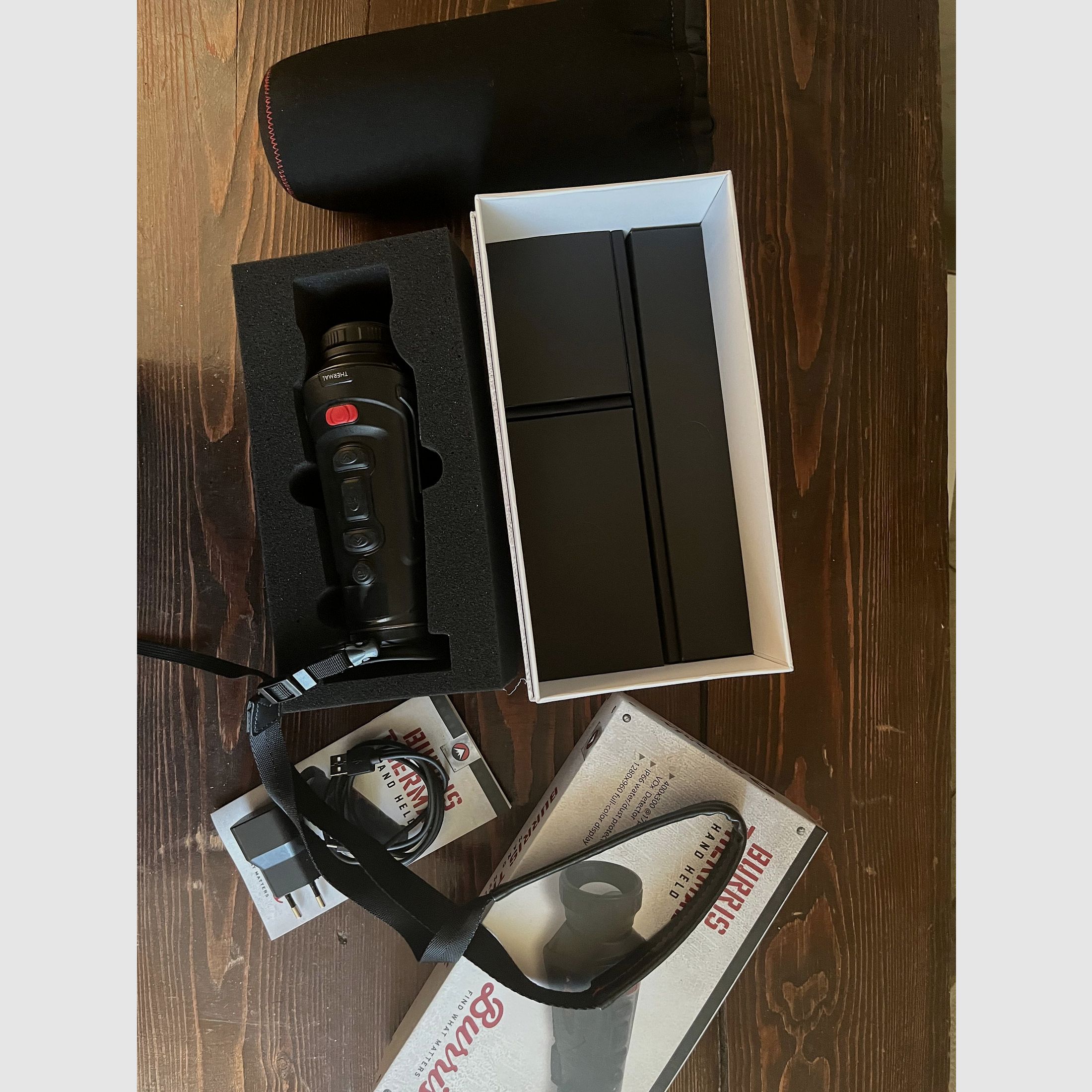 Burris BTH 25 warmtebeeldcamera – hoogwaardige instap met grote 400×300 sensor – identiek aan Jahnke, InfiRay, Seek Thermal en Guide