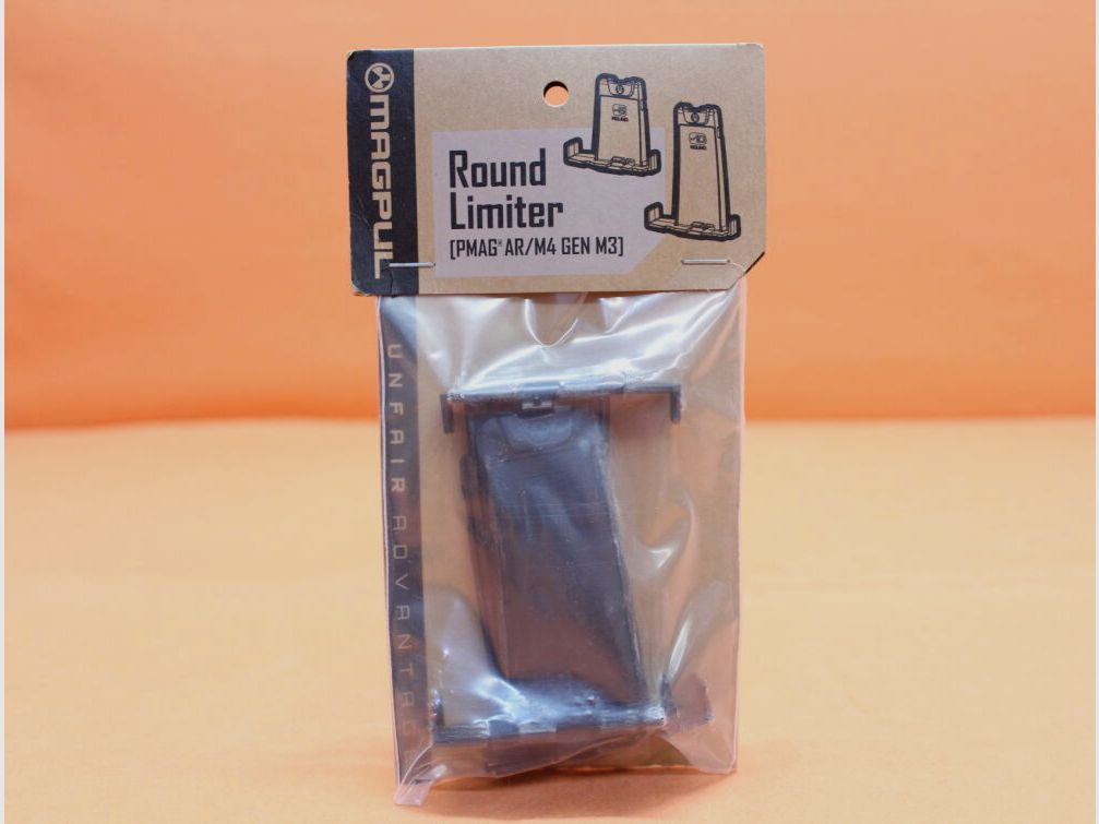 Magpul AR-15: Magazin Magpul PMAG Limiter (MAG286-BLK) -10-Schuss Polymer Black .223Rem VE 3 Stück/ Magazinbegrenzer
