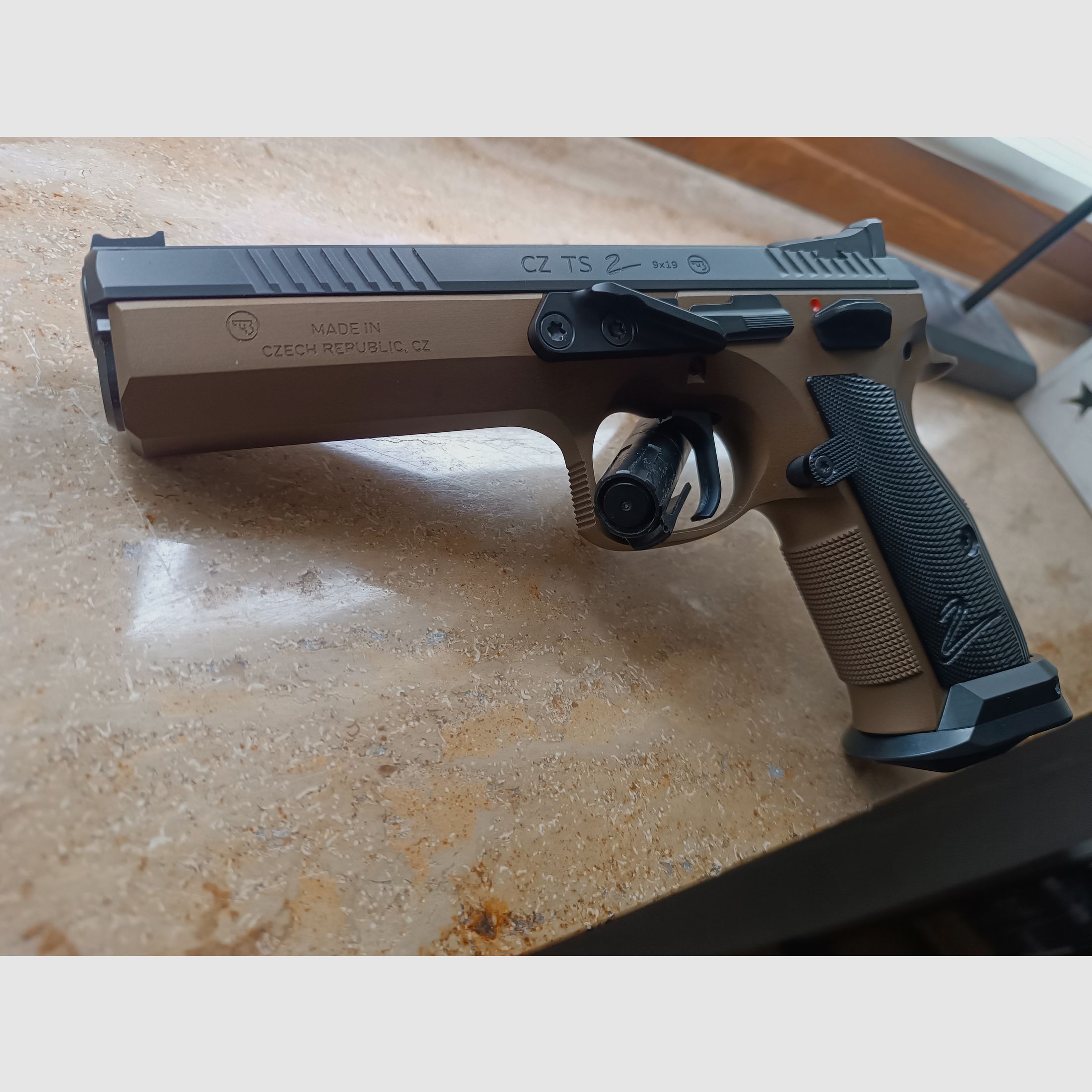 CZ Ts2 Deep Bronze 9mm