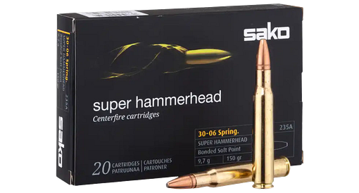 Sako .30-06 Spr. Super-Hammerhead SP 9,7g/150grs.